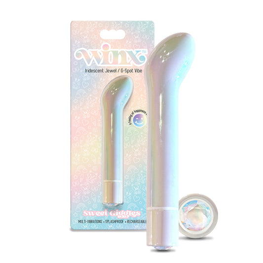 GLOBAL NOVELTIES - WINX SWEET GIGGLES G-SPOT VIBRATOR WITH GEMSTONE