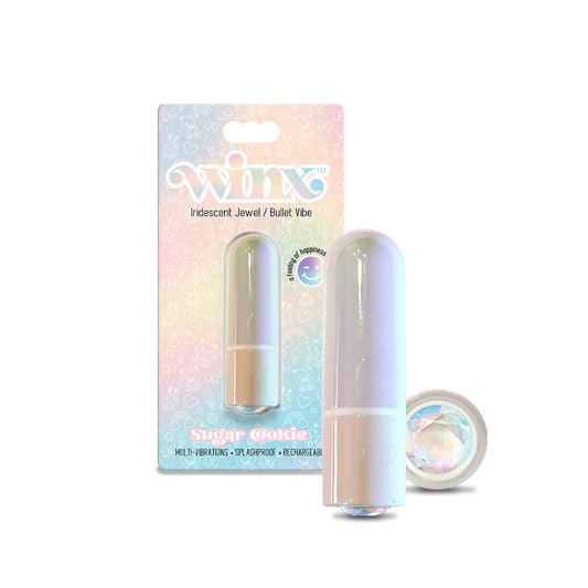 NOVEDADES GLOBALES - VIBRADOR BALA WINX SUGAR COOKIE CON GEMA