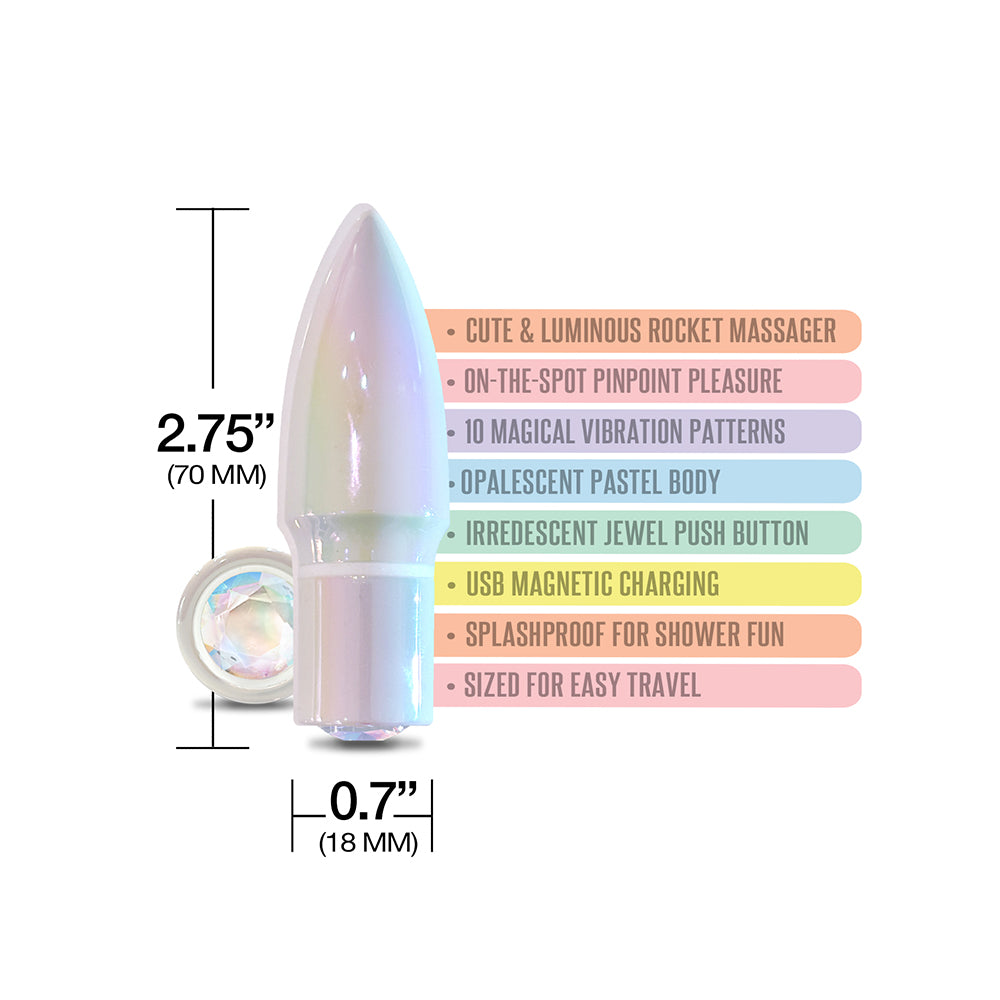 NOVEDADES GLOBALES - VIBRADOR WINX STAR TICKLES CON GEMA