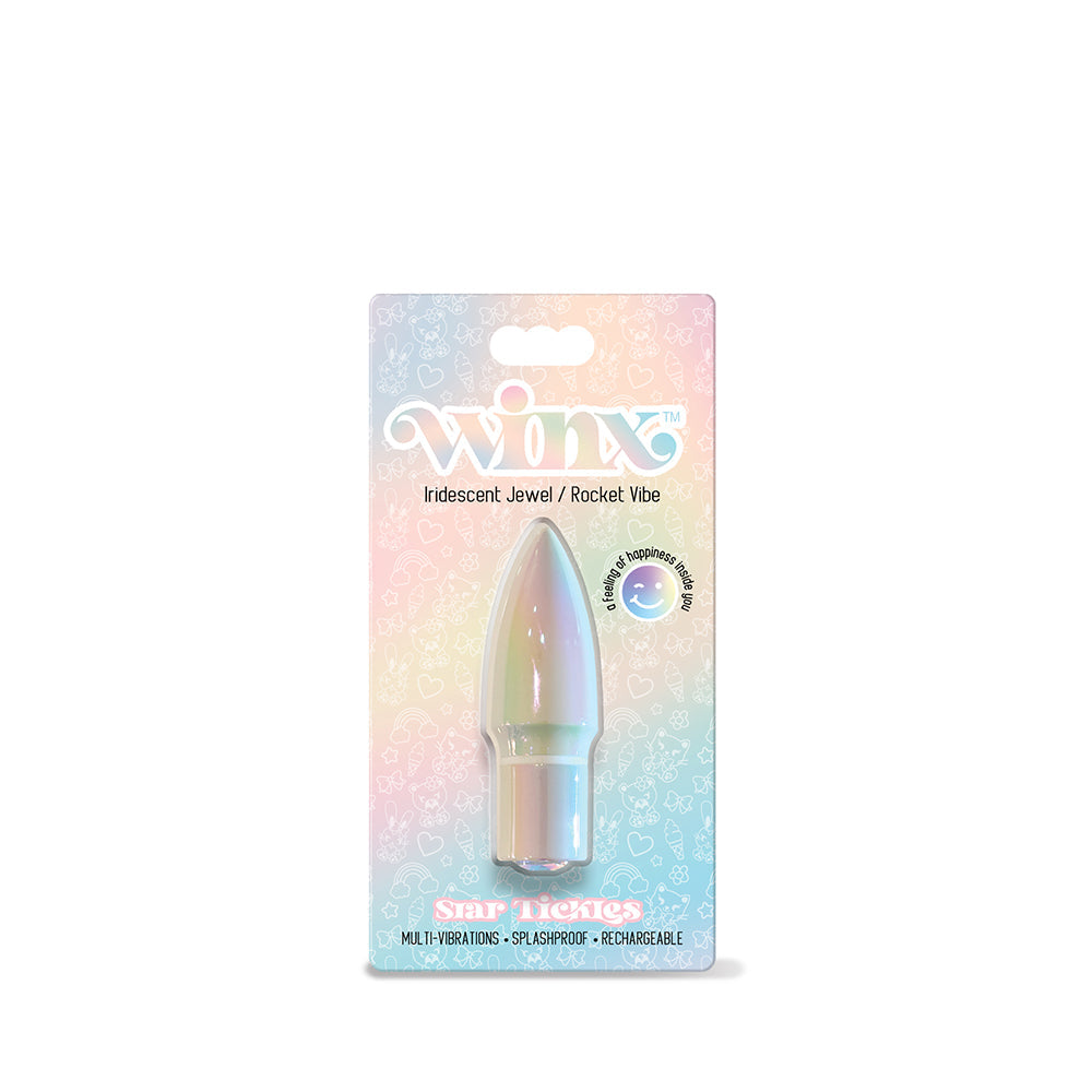 GLOBAL NOVELTIES - WINX STAR TICKLES VIBRATOR WITH GEMSTONE