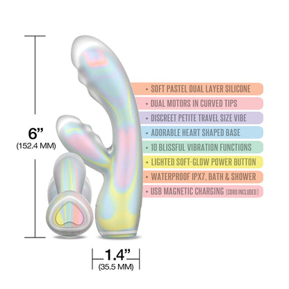 NOVEDADES GLOBALES - VIBRADOR DE SILICONA SQUISHY WINX HONEY BUNNY