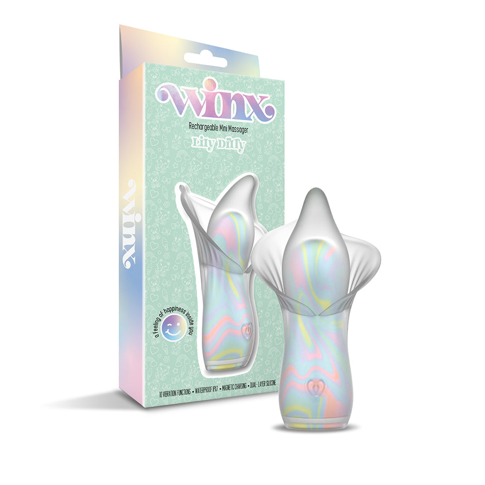 GLOBAL NOVELTIES - WINX LILY DILLY SQUISHY SILICONE VIBRATOR