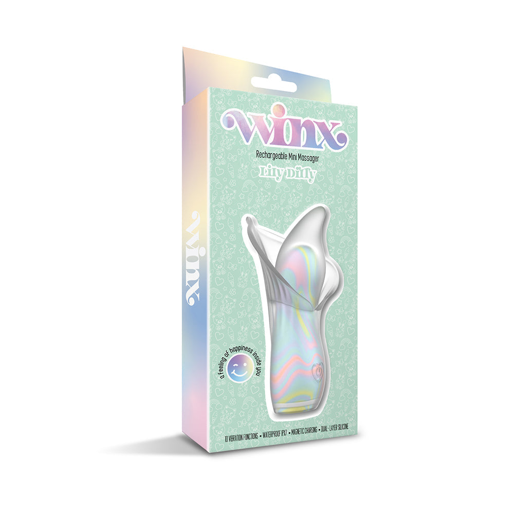 GLOBAL NOVELTIES - WINX LILY DILLY SQUISHY SILICONE VIBRATOR