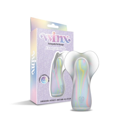 NOVEDADES GLOBALES - VIBRADOR DE SILICONA SUAVE CON FORMA DE ALAS WINX