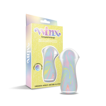 GLOBAL NOVELTIES - WINX ZOOM SHROOM SQUISHY SILICONE VIBRATOR