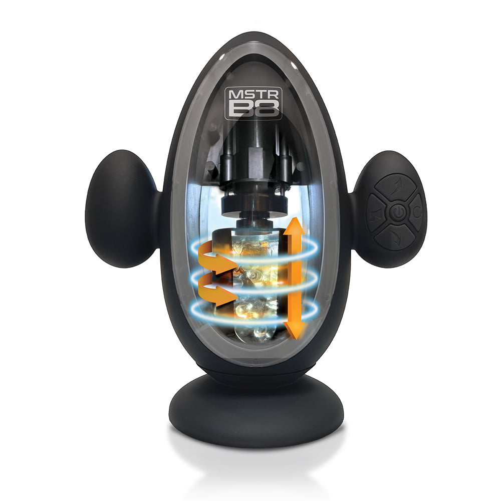 MSTR B8 BLAST OFF AUTOMATIC THRUSTING AND VIBRATING STROKER