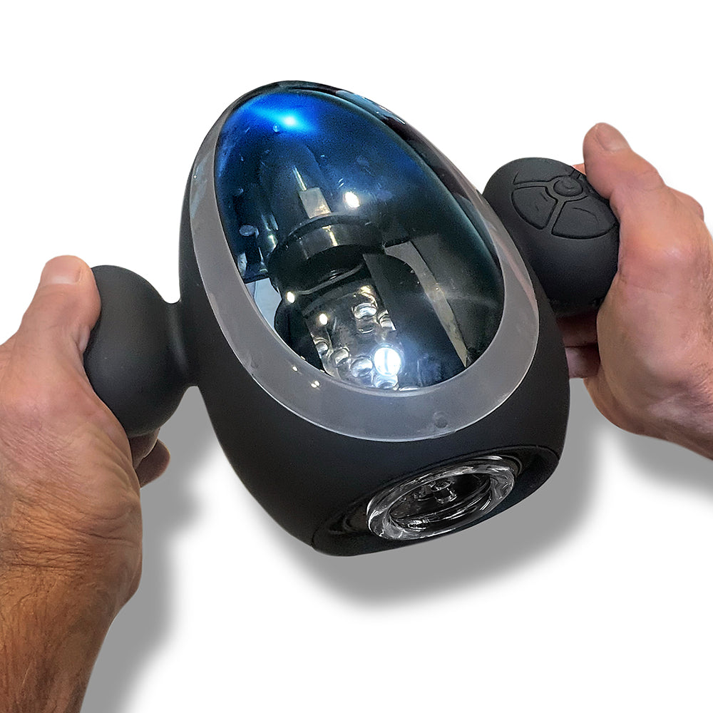 MSTR B8 BLAST OFF AUTOMATIC THRUSTING AND VIBRATING STROKER