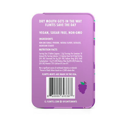FLINTTS MINTS LUXURY GRAPE - F STRENGTH 125