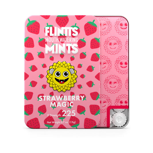 FLINTTS MINTS - STRAWBERRY MAGIC - F STRENGTH 225