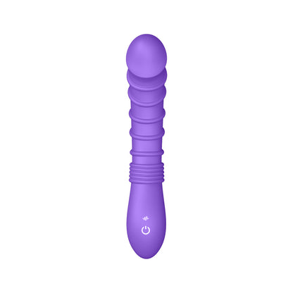 LUV INC. - LUV INC RV21: RIBBED VIBRATOR PURPLE