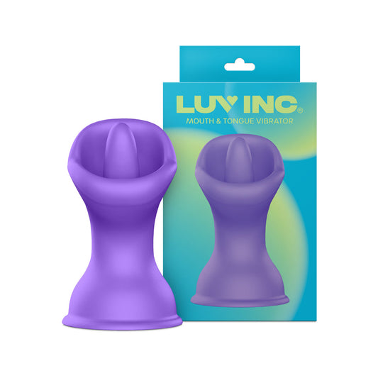 LUV INC. - LUV INC MV57: MOUTH & TONGUE VIBRATOR PURPLE