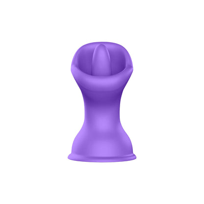 LUV INC MV57: MOUTH & TONGUE VIBRATOR PURPLE