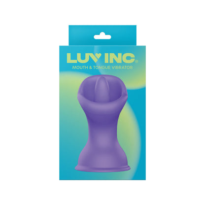 LUV INC MV57: MOUTH & TONGUE VIBRATOR PURPLE