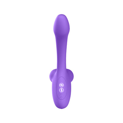 LUV INC DV35: DUO VIBRATOR PURPLE
