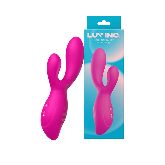 LUV INC RR94: ROCKING RABBIT VIBRATOR PINK