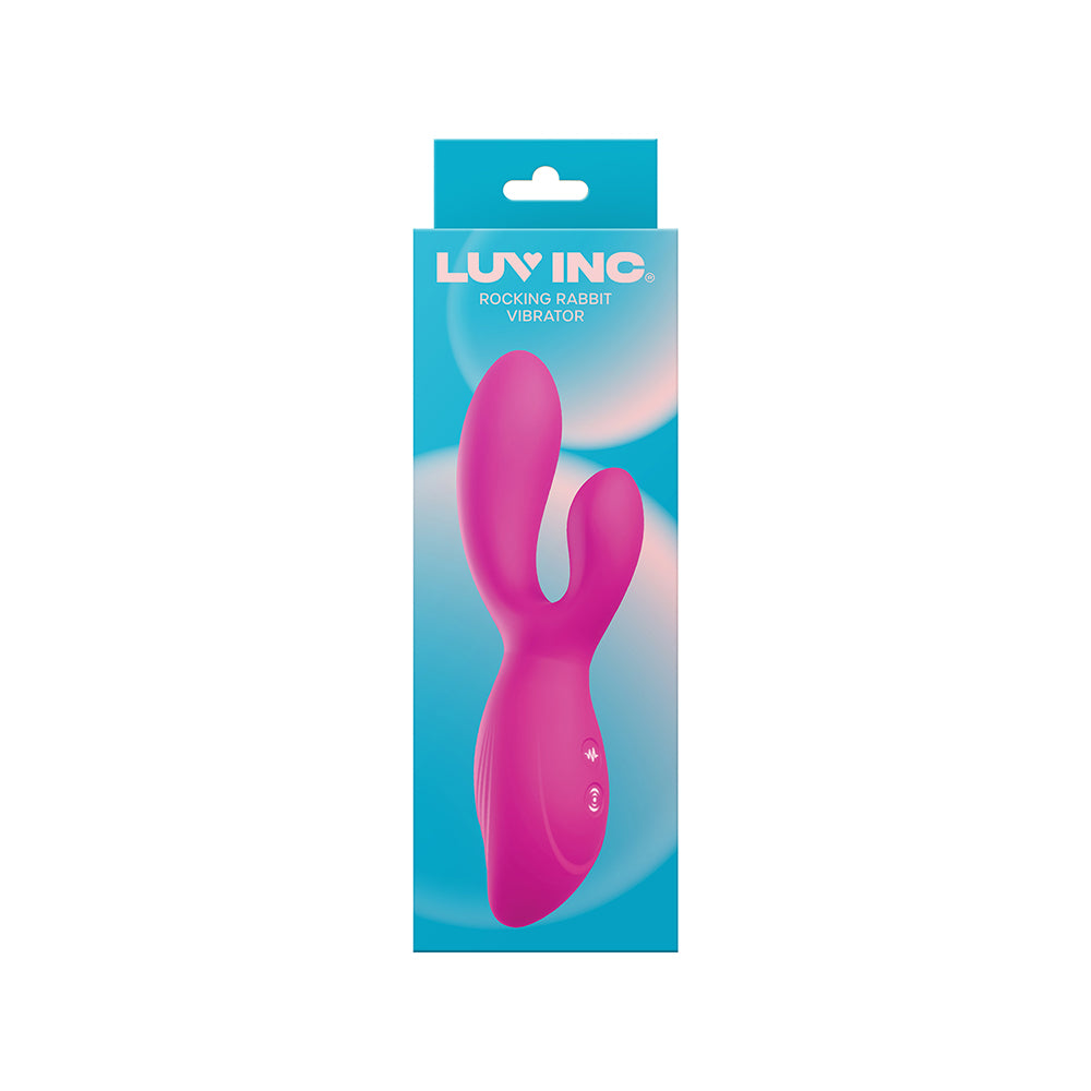 LUV INC RR94: ROCKING RABBIT VIBRATOR PINK
