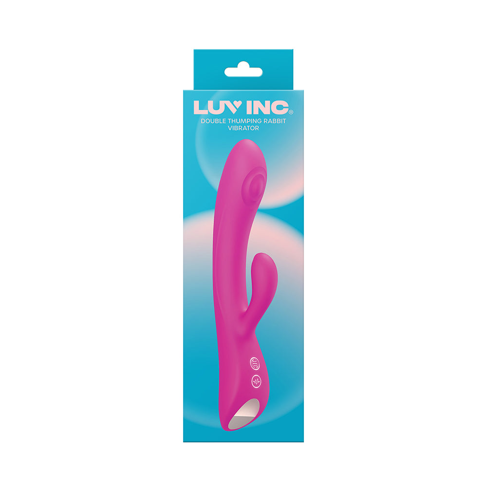 LUV INC DR42: DOUBLE THUMPING RABBIT VIBRATOR PINK