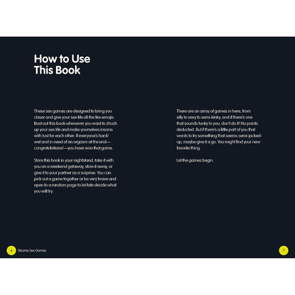 STEAMY SEX GAMES: A NAUGHTY/NICE PLAYBOOK FOR ADVENTUROUS COUPLES