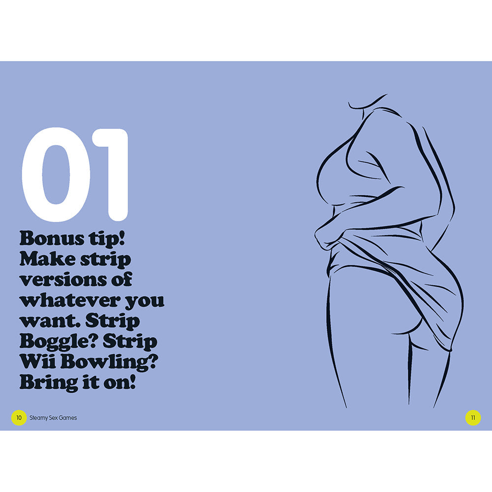 STEAMY SEX GAMES: A NAUGHTY/NICE PLAYBOOK FOR ADVENTUROUS COUPLES