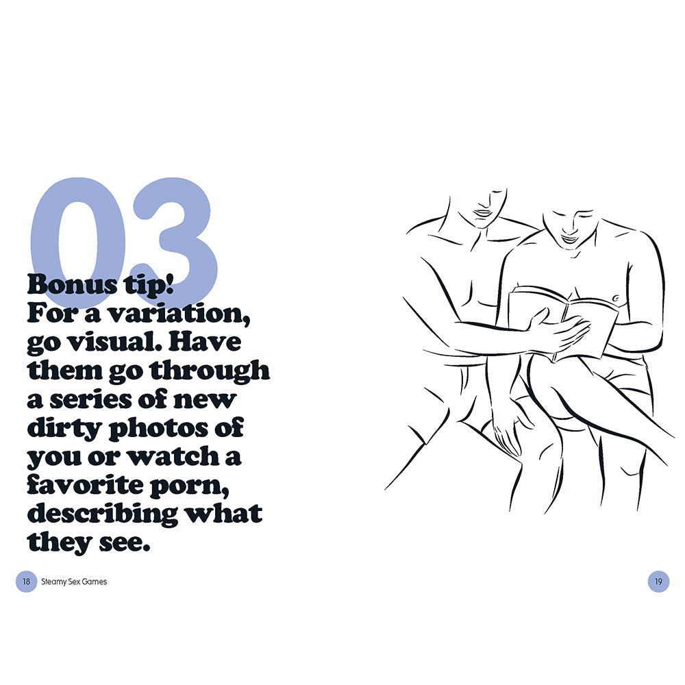 STEAMY SEX GAMES: A NAUGHTY/NICE PLAYBOOK FOR ADVENTUROUS COUPLES