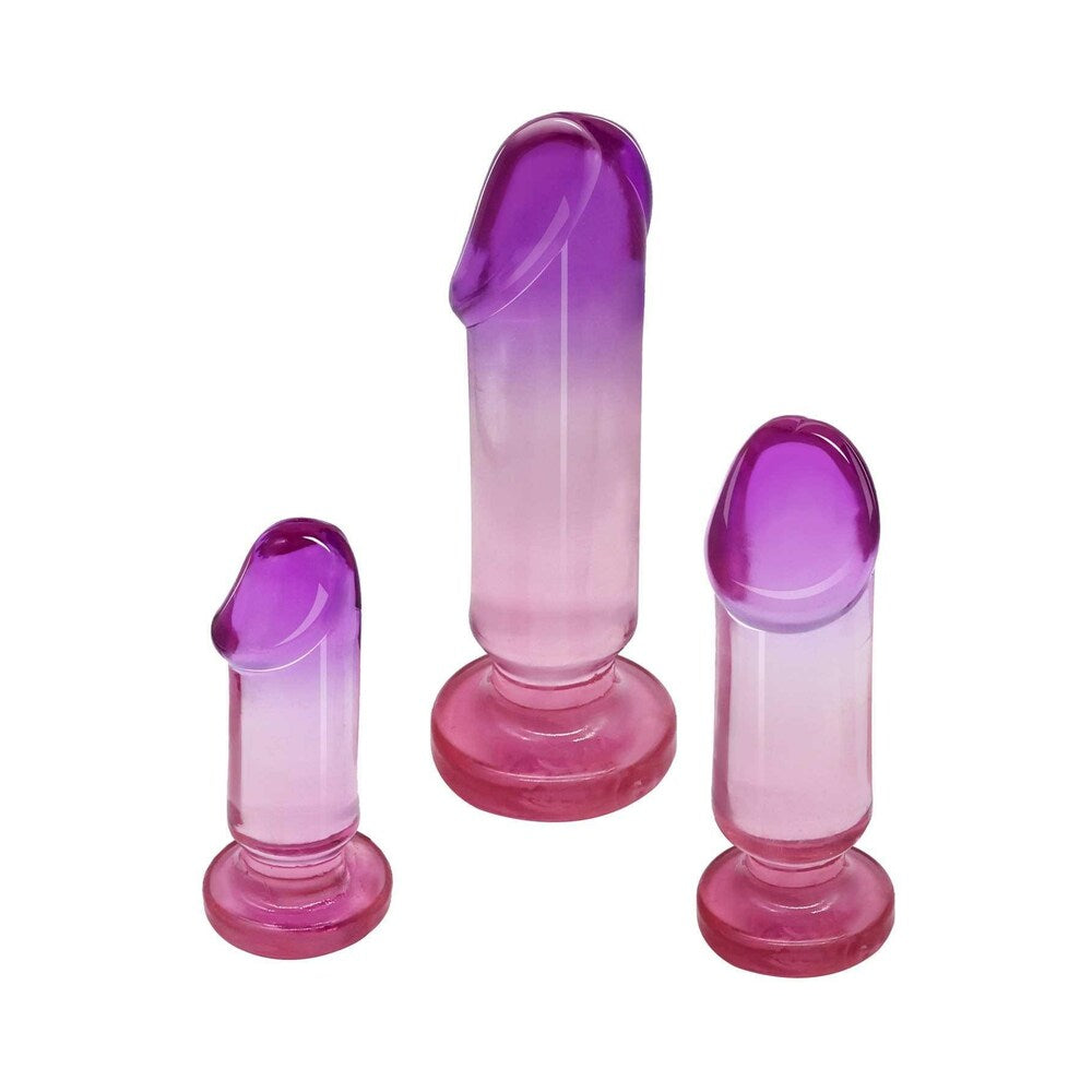 ADAM & EVE - SUNSET DREAMS ANAL PLUG TRAINING KIT