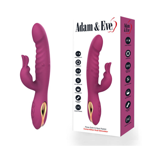 ADAM & EVE ROSE GOLD G-SPOT RABBIT