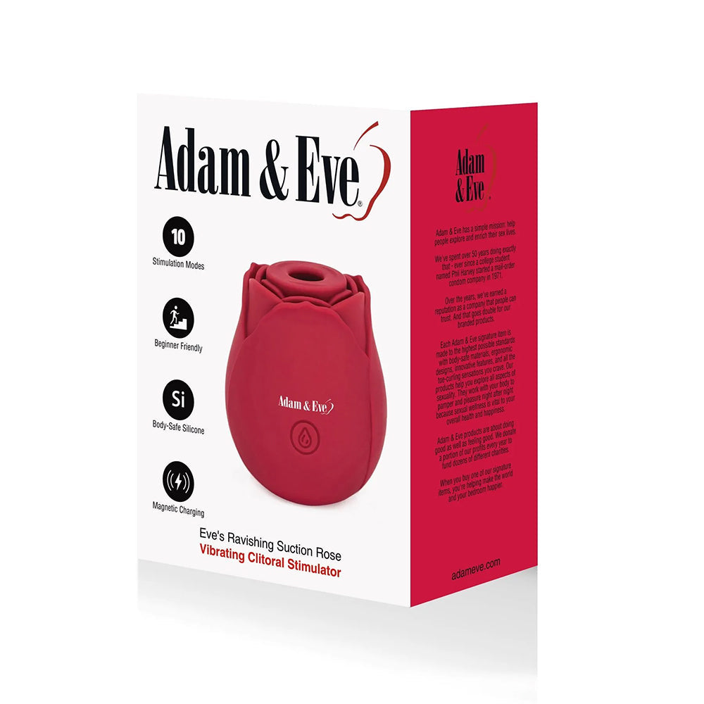 ADAM & EVE - EVE''S RAVISHING SUCTION ROSE
