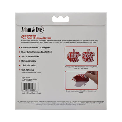 ADAM & EVE APPLE PASTIES