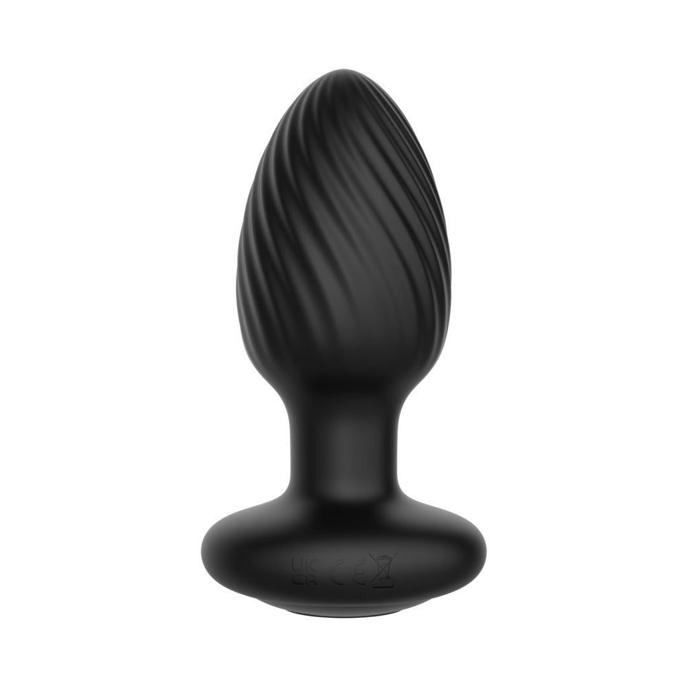 NEXUS - TORNADO LARGE ROTATING AND VIBRATING BUTT PLUG WITH REMOTE CONTROL