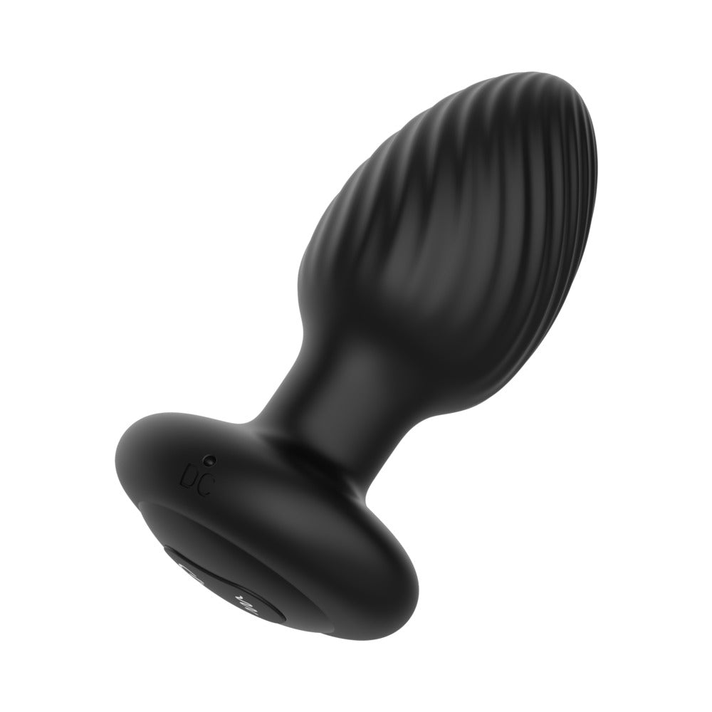 NEXUS - TORNADO LARGE ROTATING AND VIBRATING BUTT PLUG WITH REMOTE CONTROL