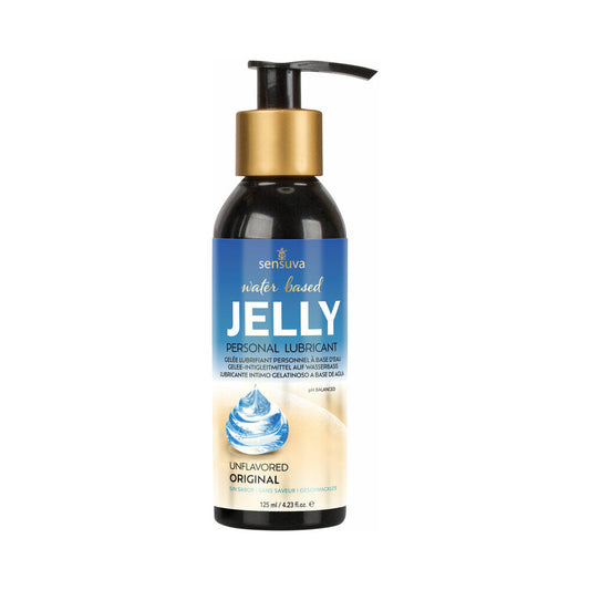 SENSUVA - JELLY WATER-BASED PERSONAL LUBRICANT 4 OZ. BOTTLE