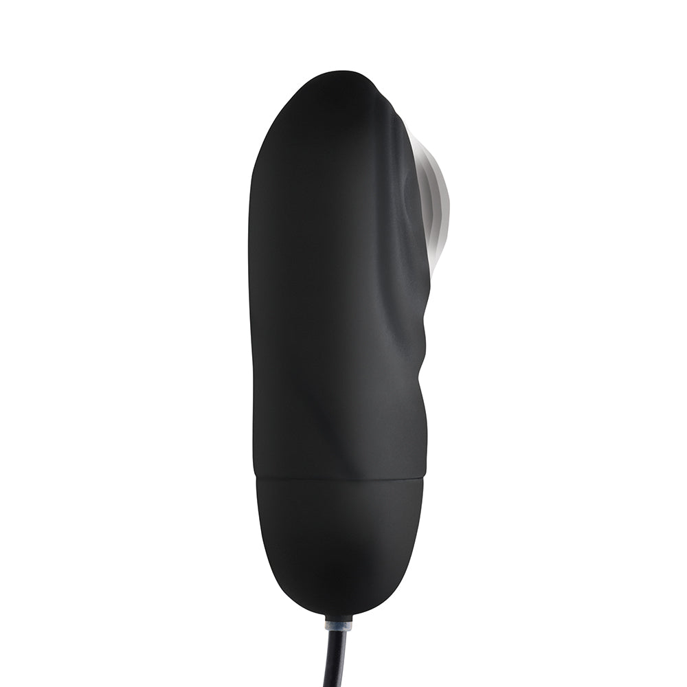 BANG! 7X PULSING RECHARGEABLE SILICONE BULLET BLACK