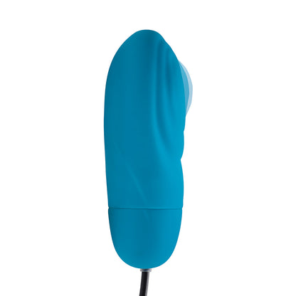 BANG! 7X PULSING RECHARGEABLE SILICONE BULLET BLUE