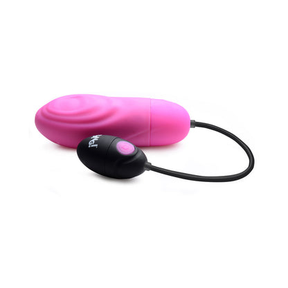 BANG! 7X PULSING RECHARGEABLE SILICONE BULLET PINK