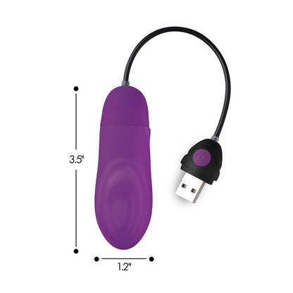 XR BRANDS - BANG! 7X PULSING RECHARGEABLE SILICONE BULLET