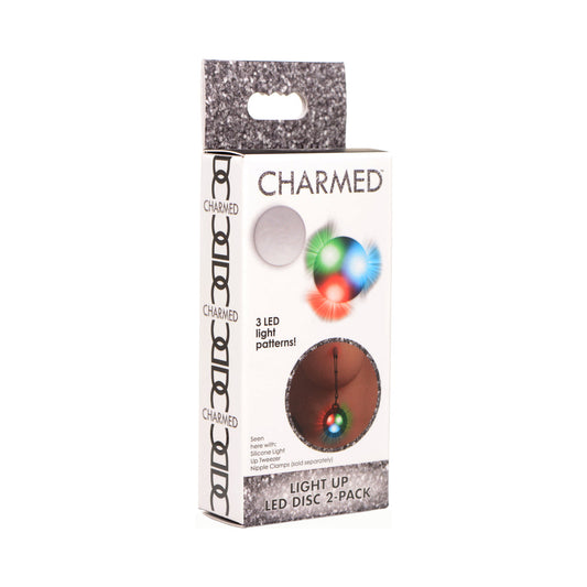 XR BRANDS - CHARMED LIGHT UP LED DISC REPLACEMENT 2-PACK