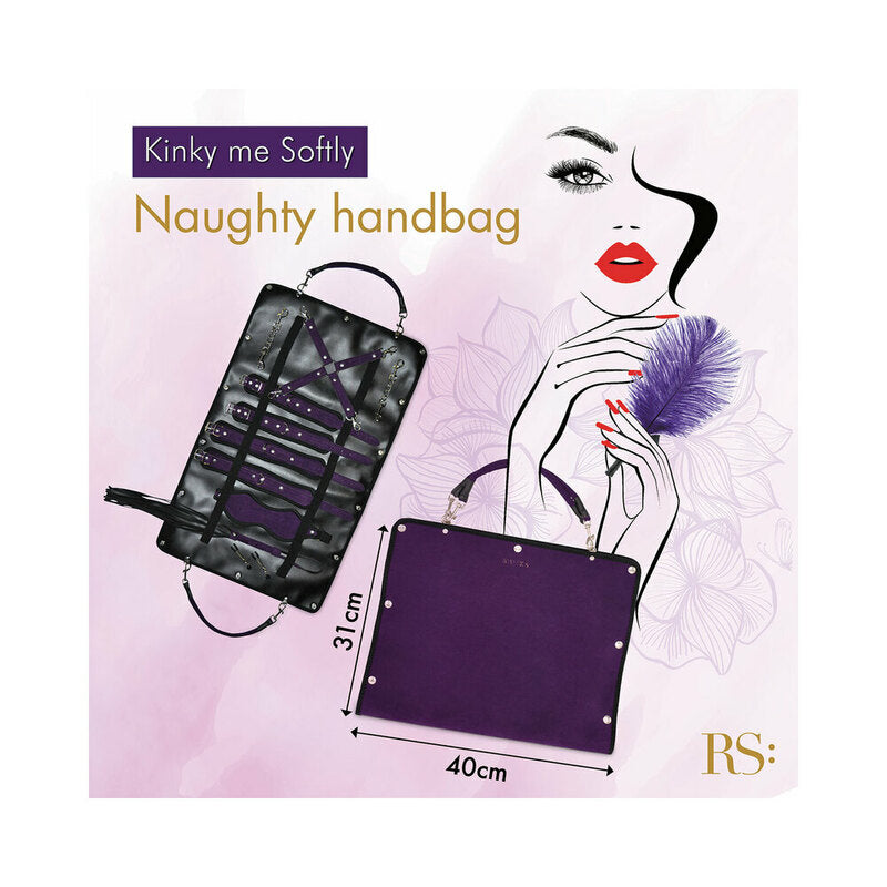 RIANNE S KINKY ME SOFTLY BONDAGE KIT PURPLE