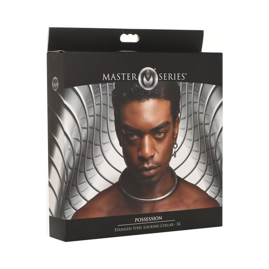 MASTER SERIES POSSESSION STAINLESS STEEL LOCKING COLLAR XL