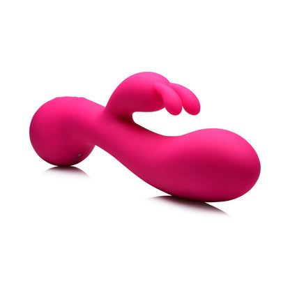 XR BRANDS - RUMBLERS 10X RABBIT SILICONE VIBRATOR