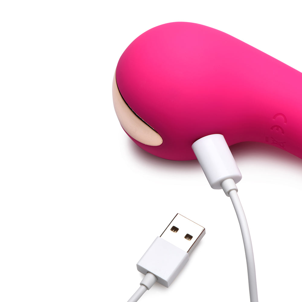 XR BRANDS - RUMBLERS 10X RABBIT SILICONE VIBRATOR