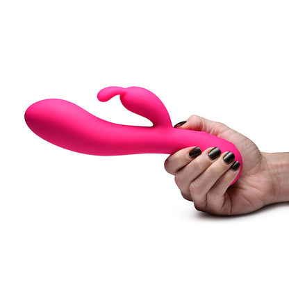 XR BRANDS - RUMBLERS 10X RABBIT SILICONE VIBRATOR