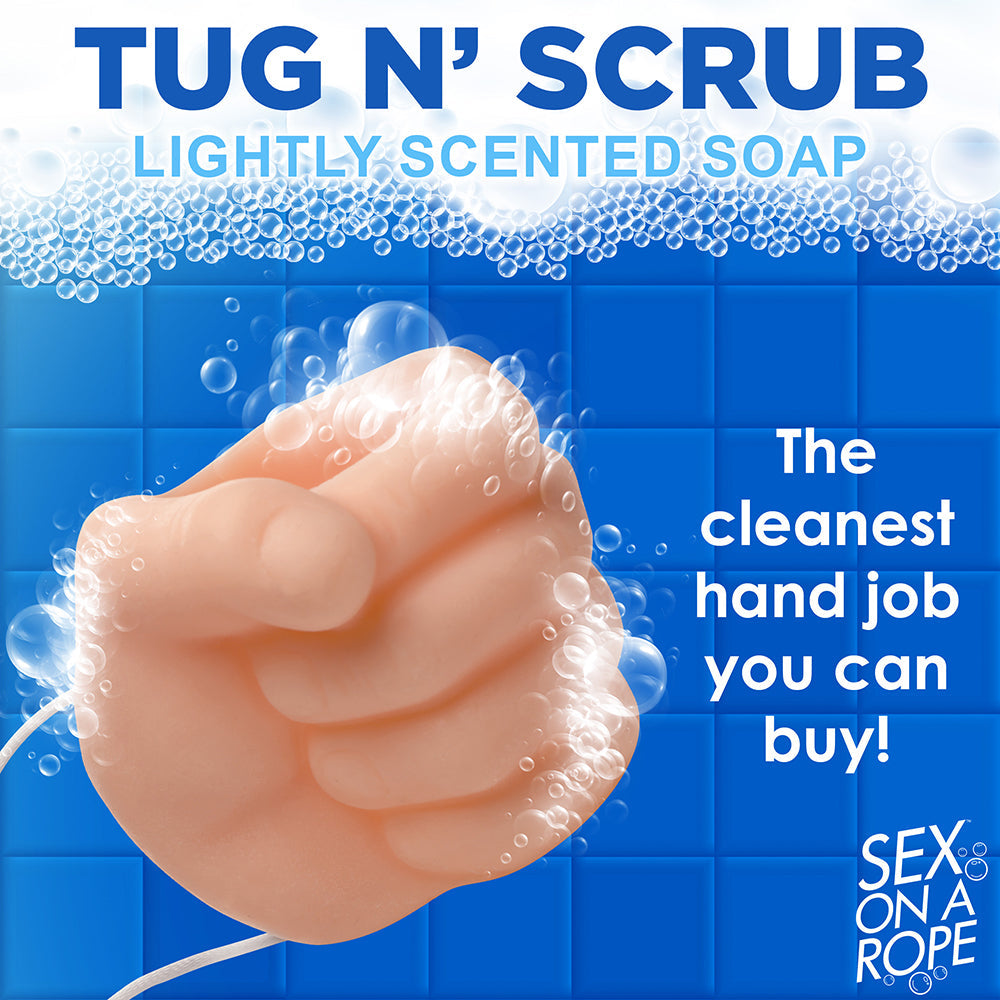 SEX ON A ROPE TUG ''N'' SCRUB SOAP