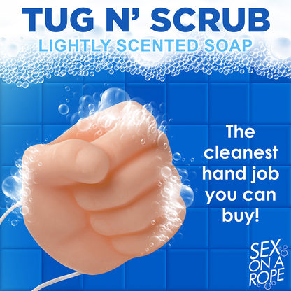 SEX ON A ROPE TUG ''N'' SCRUB SOAP