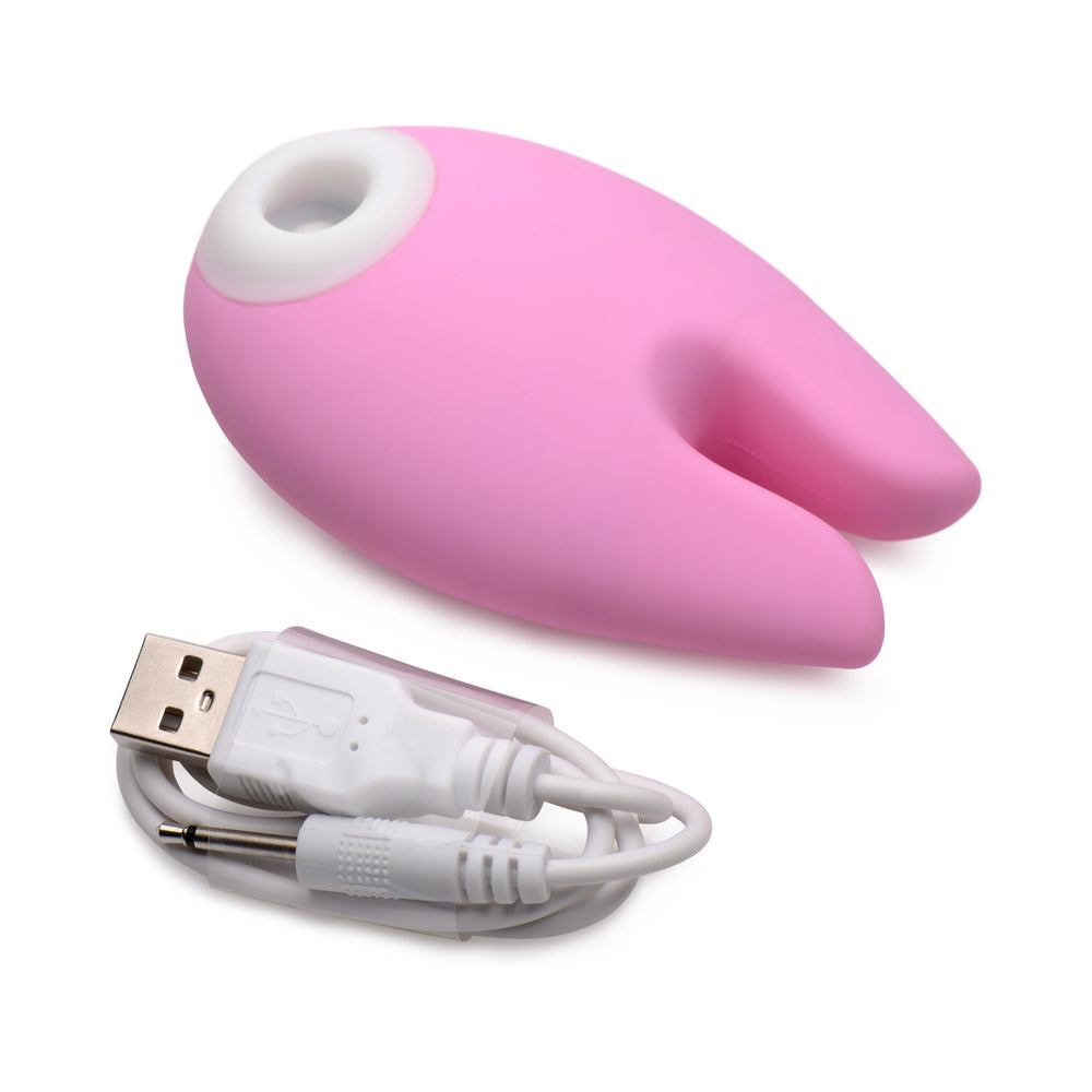SHEGASM SUCKY BUNNY CLITORAL STIMULATOR PINK