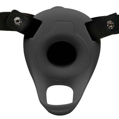 SIZE MATTERS 2 IN. ERECTION 28X REALISTIC REMOTE VIBRATING SILICONE SHEATH BLACK