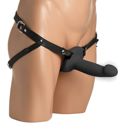 SIZE MATTERS 2 IN. ERECTION 28X SMOOTH REMOTE VIBRATING SILICONE SHEATH BLACK