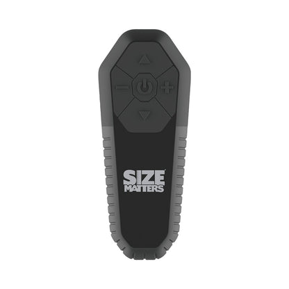 SIZE MATTERS 2 IN. ERECTION 28X SMOOTH REMOTE VIBRATING SILICONE SHEATH LIGHT
