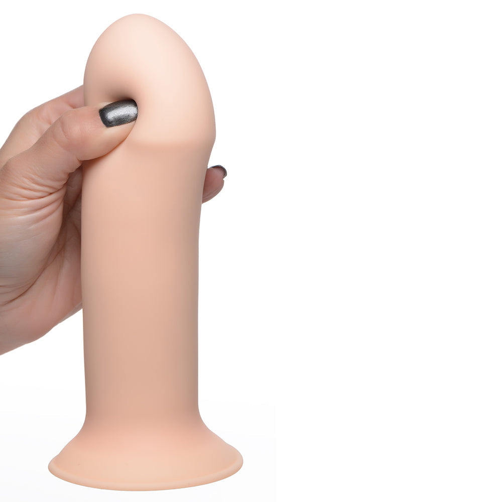 XR BRANDS - SQUEEZE-IT SQUEEZABLE THICK PHALLIC DILDO LIGHT