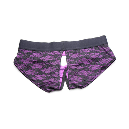 XR BRANDS - STRAP U LACE ENVY PEGGING SET PURPLE/BLACK
