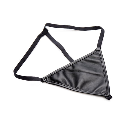 STRICT LACE-UP CORSET VEST & THONG L